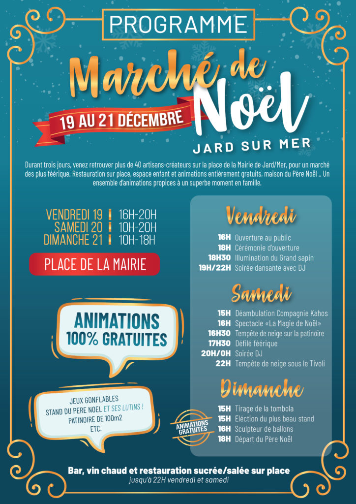 Marché Noel Jard 2025